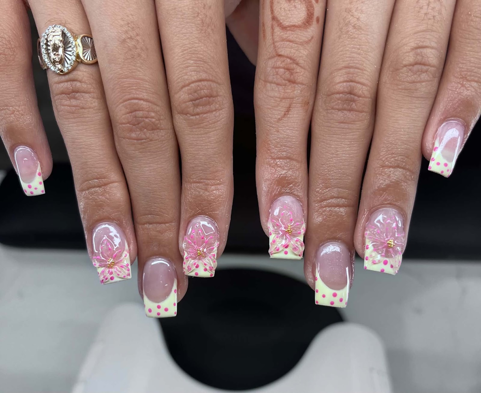 Monarca Nails & Spa nail work in Kenosha, Wisconsin